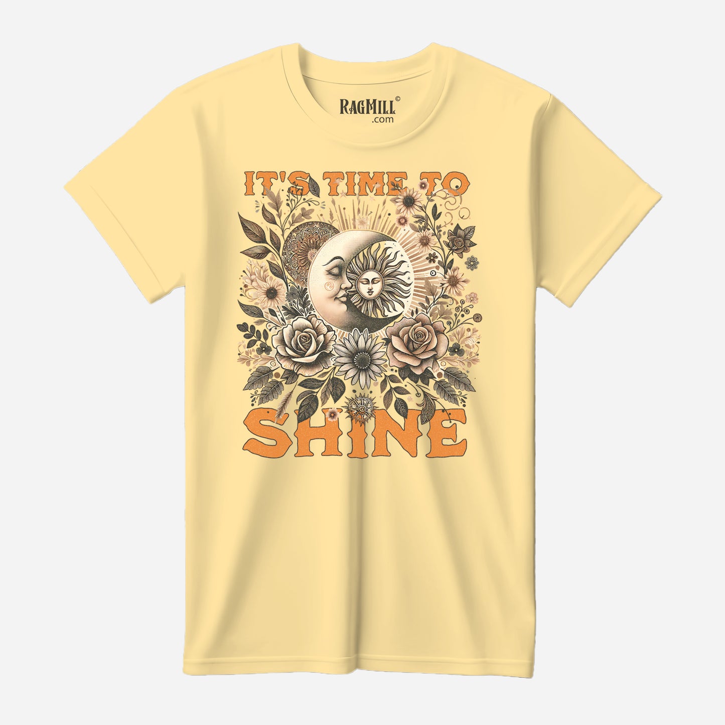 Time to Shine Banana Cream Next Level T-Shirt