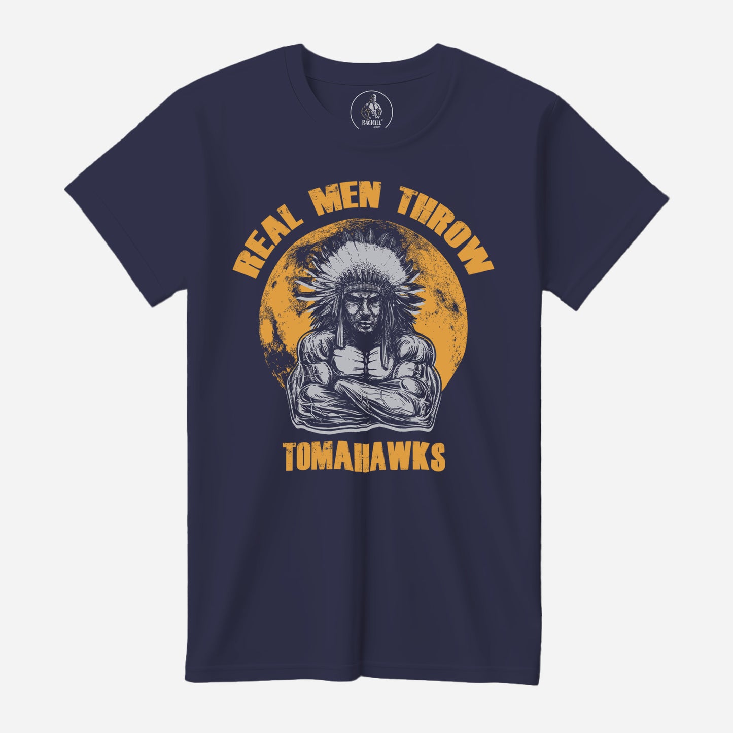 Tomahawks Midnight Navy Bella+Canvas T-Shirt