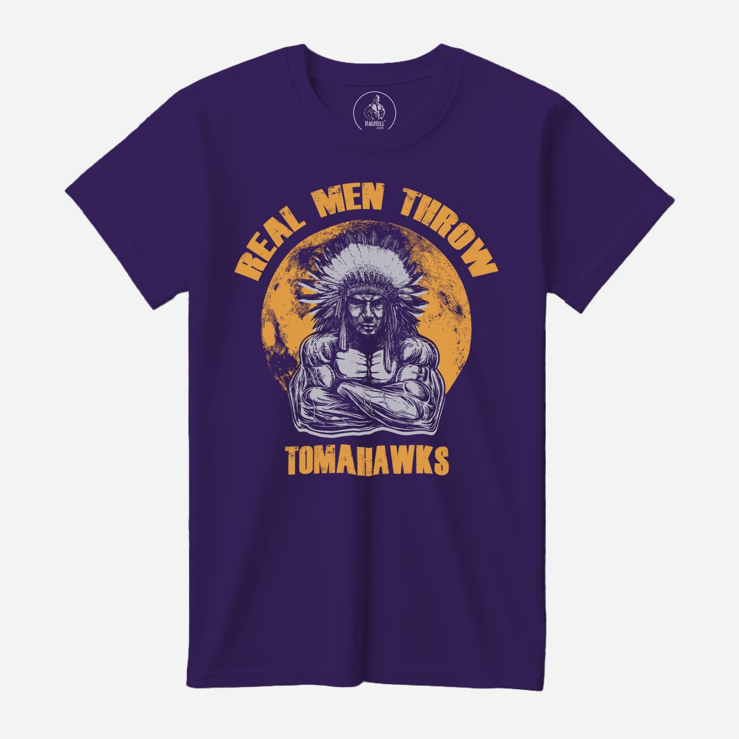 Tomahawks Team Purple Bella+Canvas T-Shirt