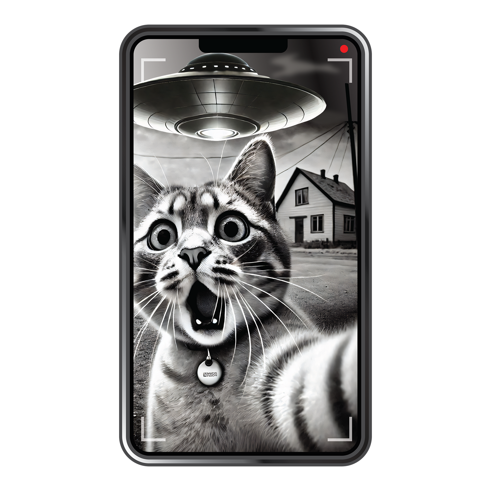 UFO Kitty DTF Design