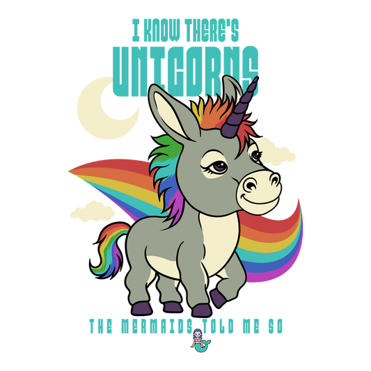 Unicorns Are Real DTF Transfer