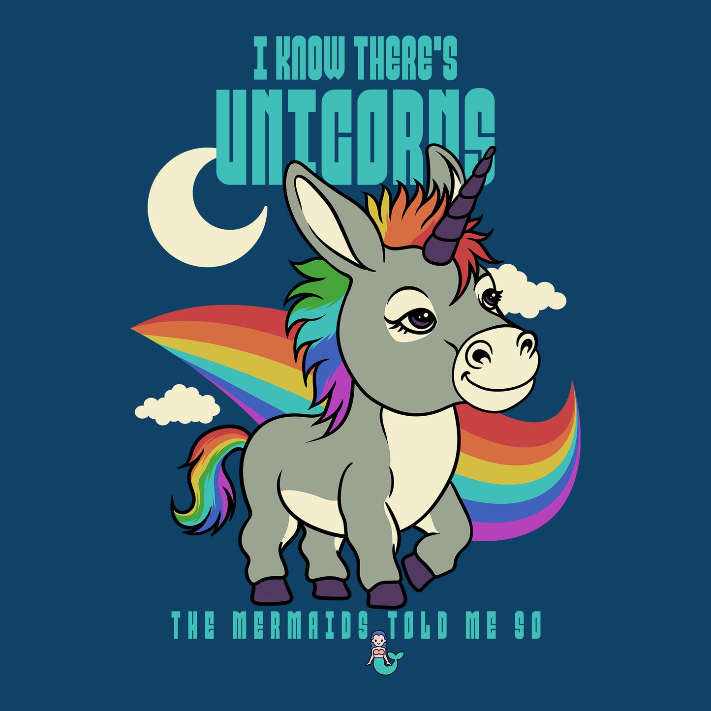 Unicorns Are Real DTF Transfer