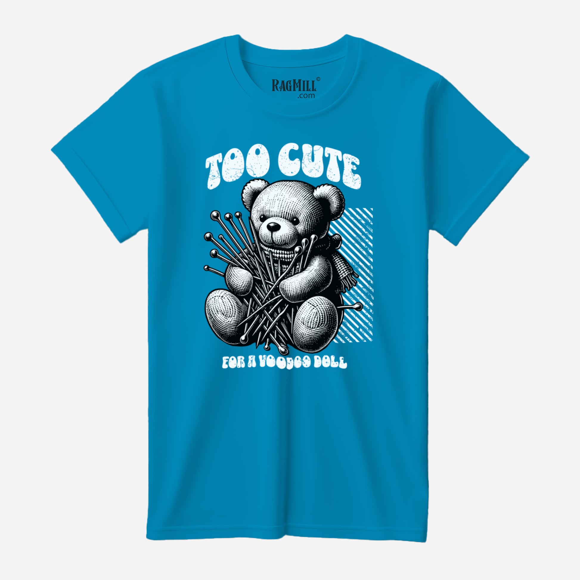 Voodoo Bear Aqua Bella+Canvas T-Shirt