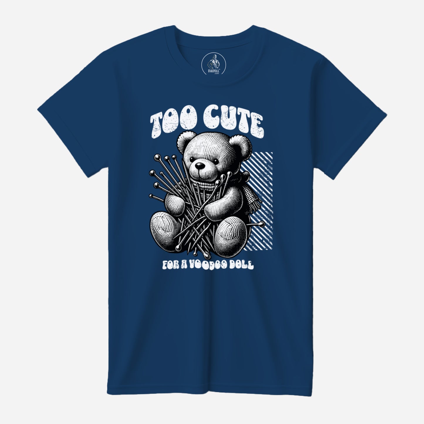 Voodoo Bear Cool Blue Bella+Canvas T-Shirt