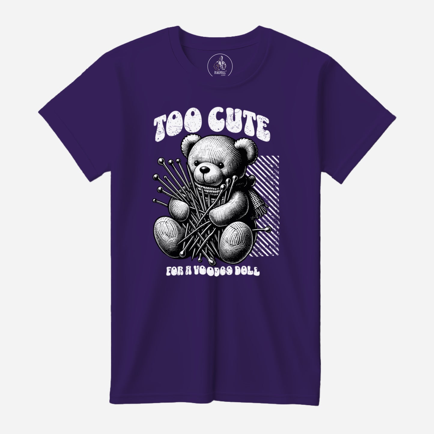 Voodoo Bear Team Purpler Bella+Canvas T-Shirt