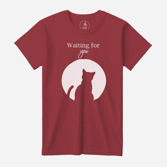 Waiting For You Cardinal Next Level T-Shirt