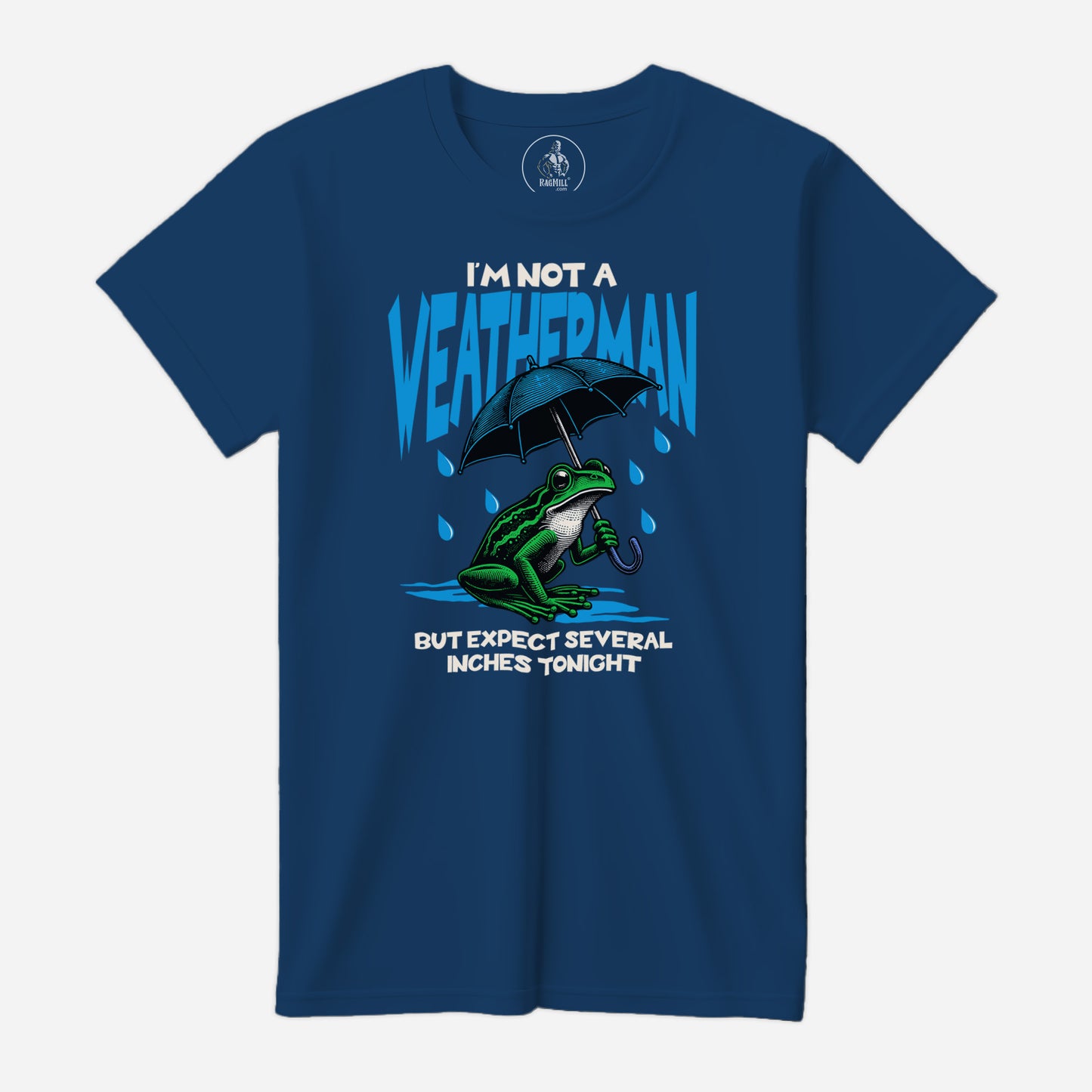 Weatherman Cool Blue Bella+Canvas T-Shirt