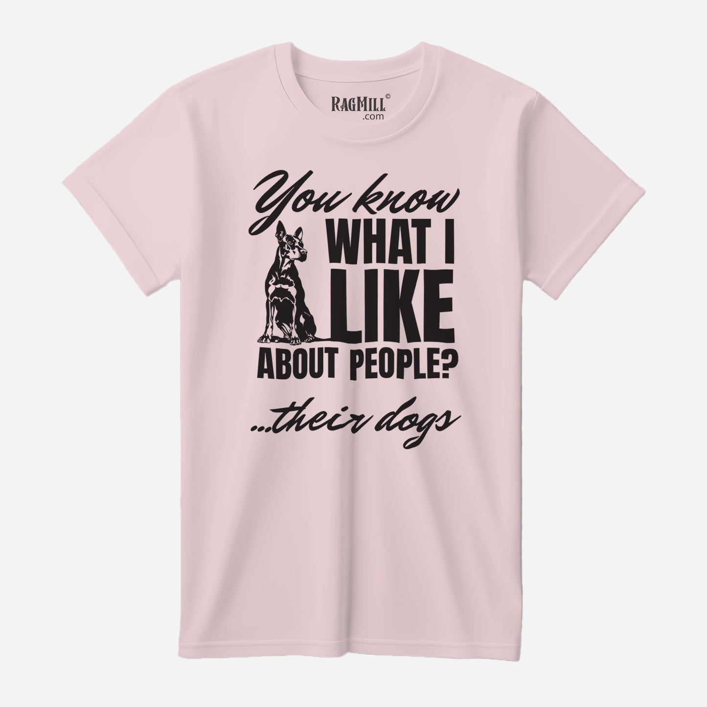 What I Like Soft Pink Bella+Canvas T-Shirt