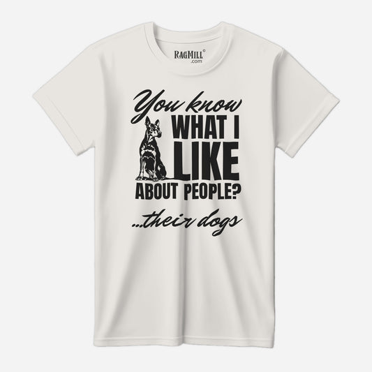What I Like Vintage White Bella+Canvas T-Shirt