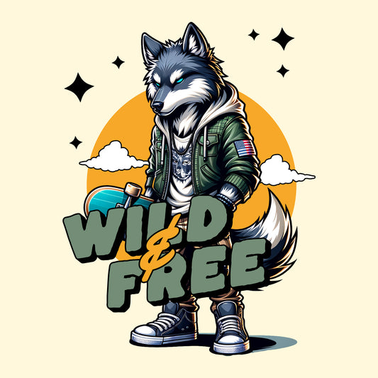 Wild & Free DTF Transfer