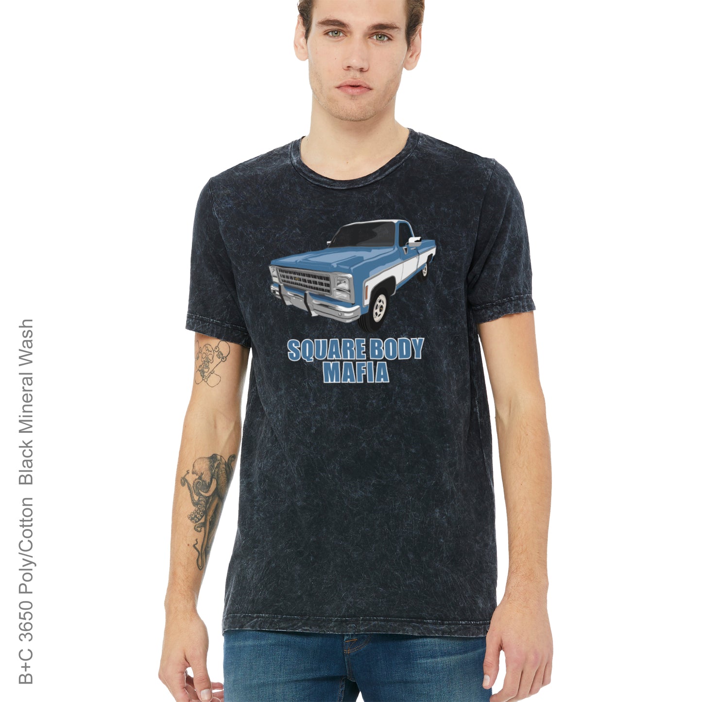 83 Chevy Pickup Square Body DTF Shirt