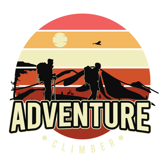 Adventure Climber DTF Design