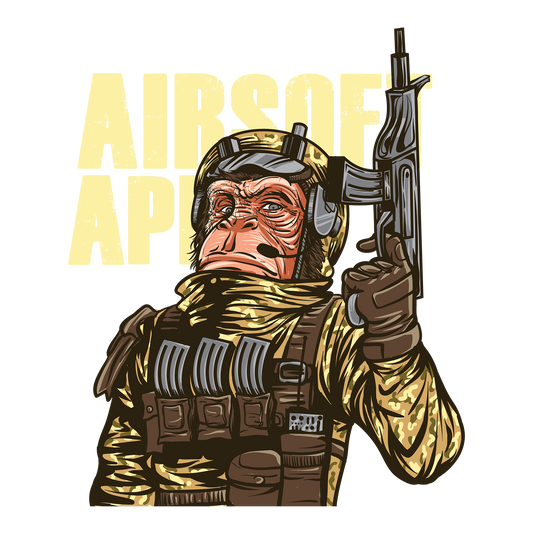 Airsoft Ape DTF Transfer