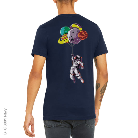 Astronaut Planet Ride DTF Shirt
