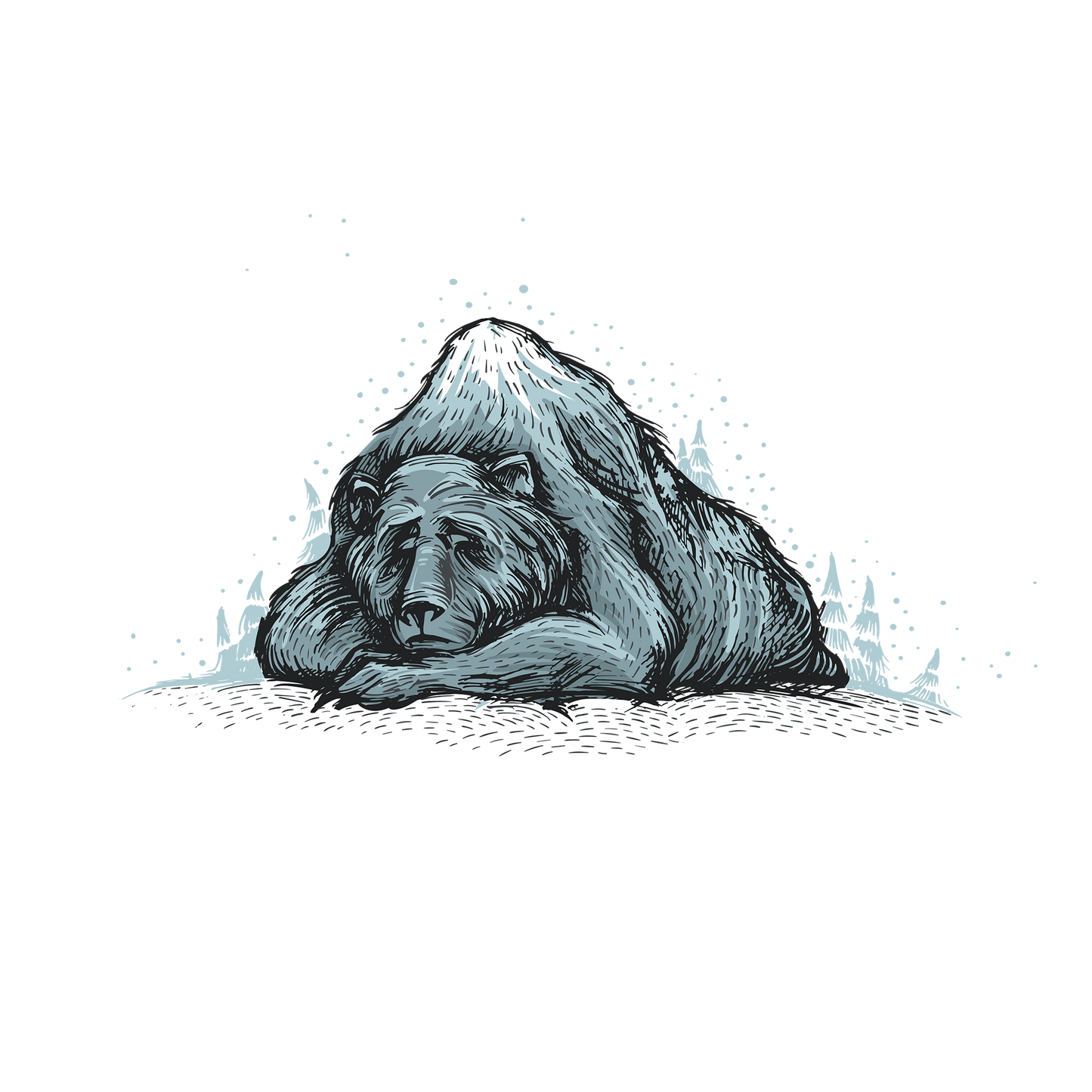 Bear Mountain DTF Transfer