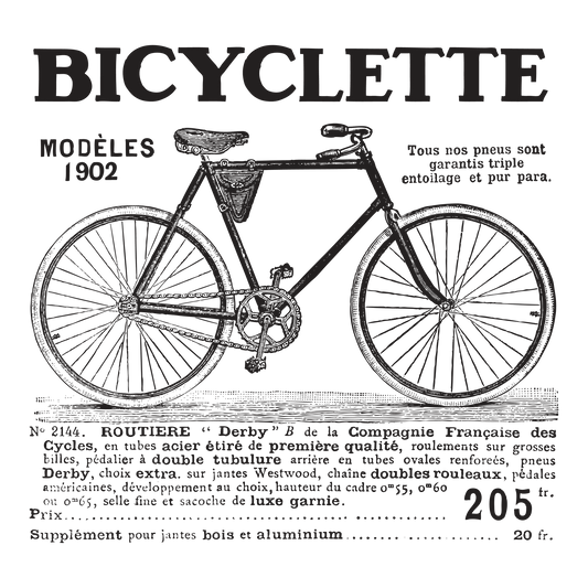 Bicyclette DTF Transfer