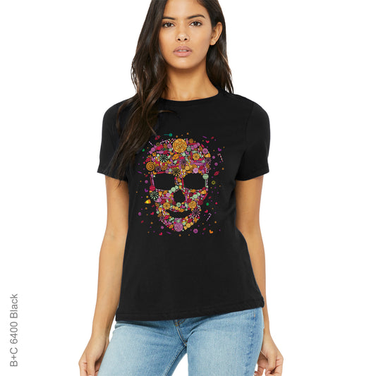 Candy Skull DTF Tee