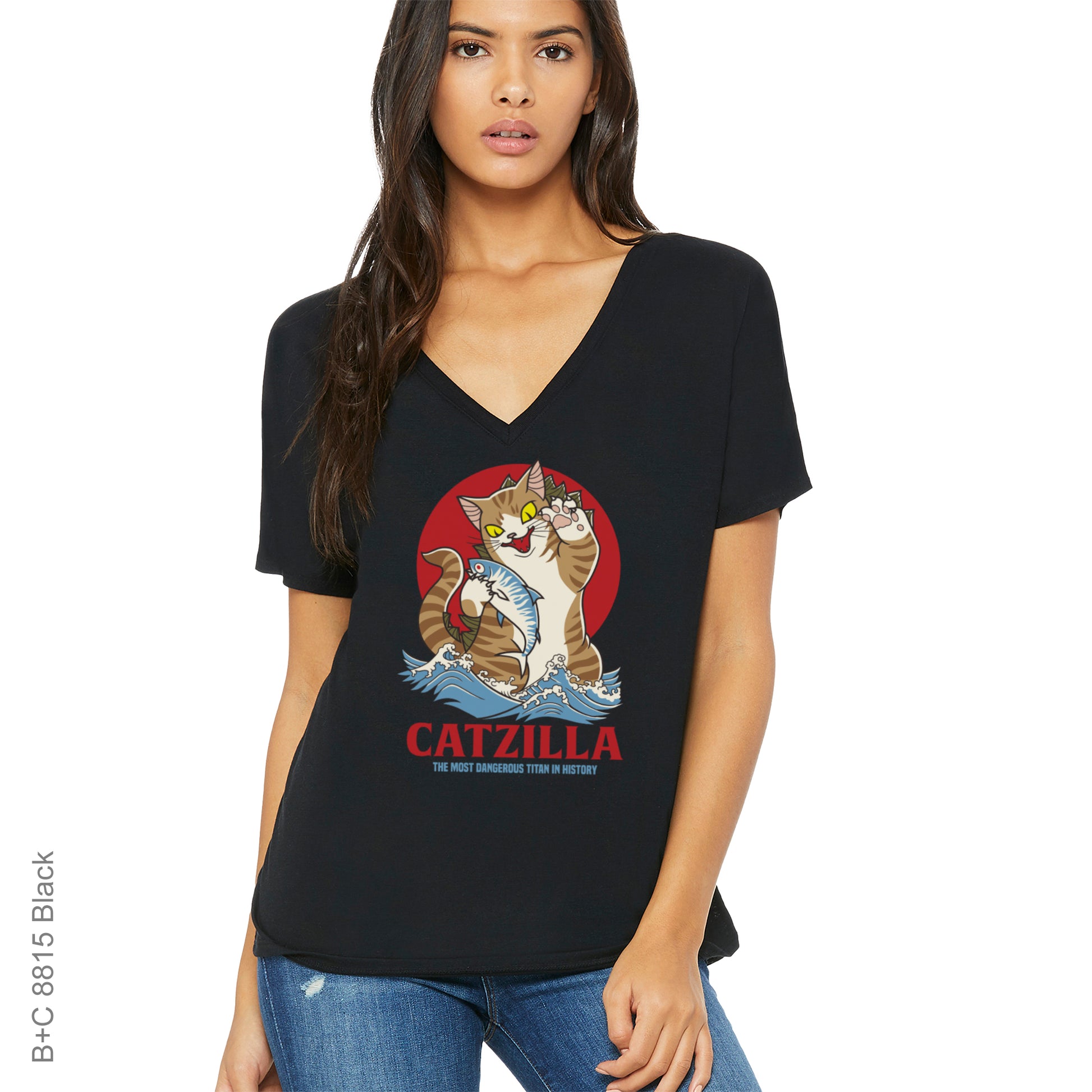 CatZilla Shirt Using DTF