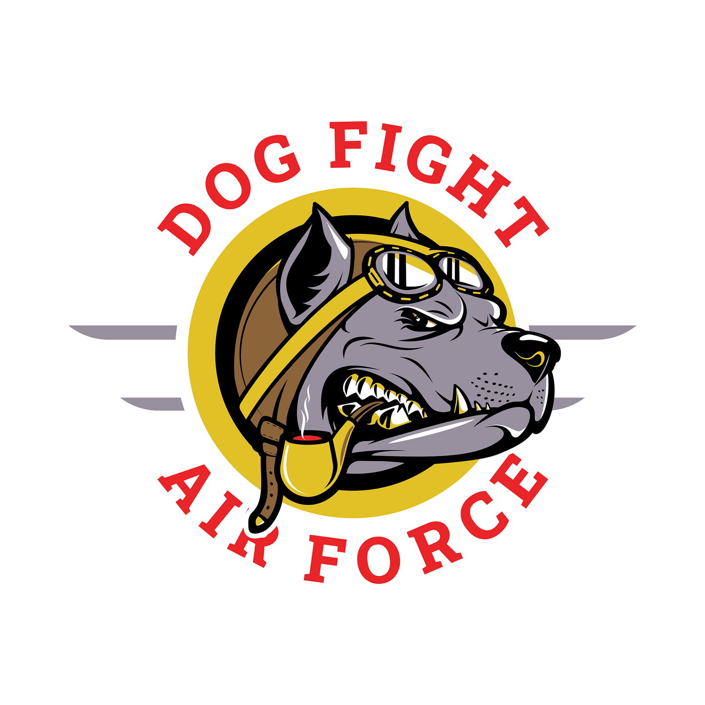 Dog Fight DTF Transfer