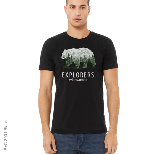 Explorers T-Shirt Pressed From DTF Transfer