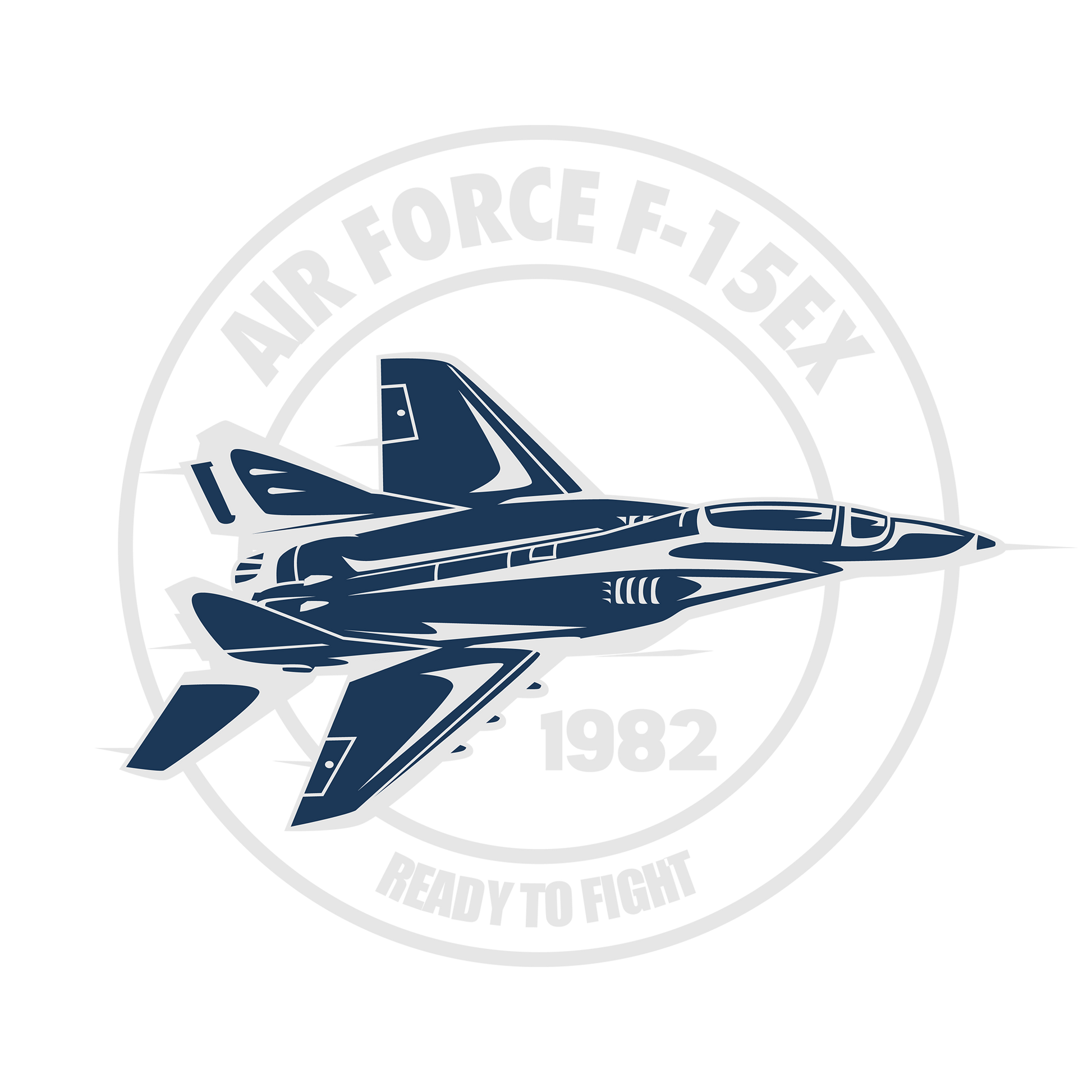 F15 Fighter DTF Transfer