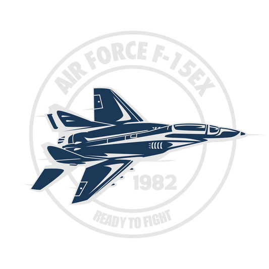 F15 Fighter DTF Transfer