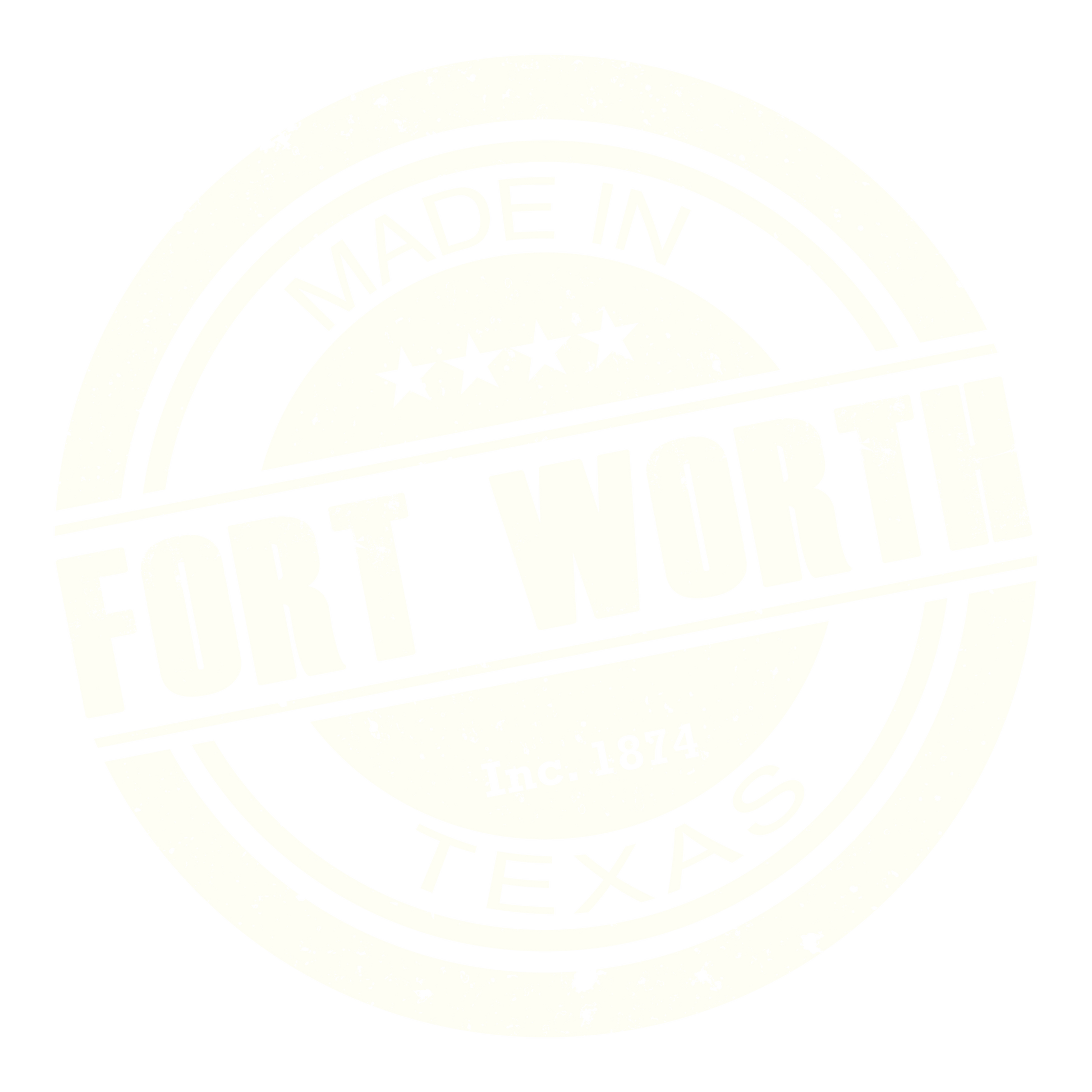 Fort Worth Made DTF Design