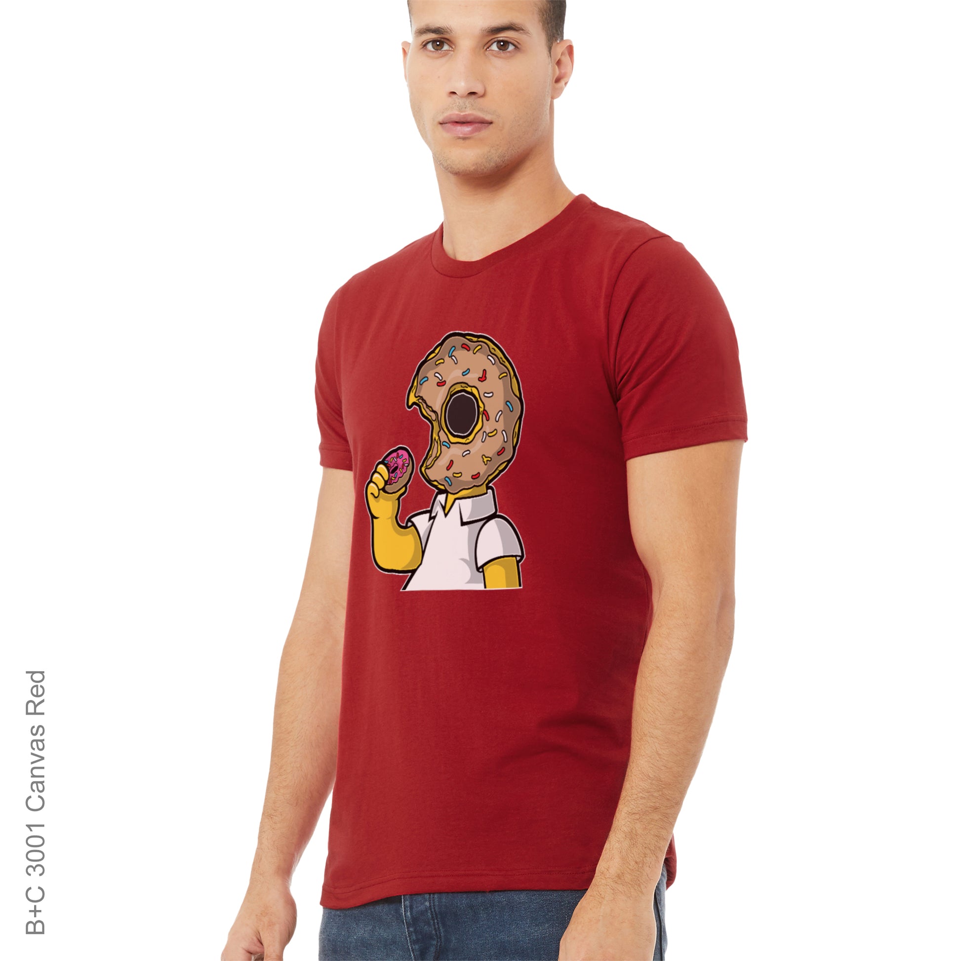 Homer Donut T-Shirt Pressed From DTF Transfer