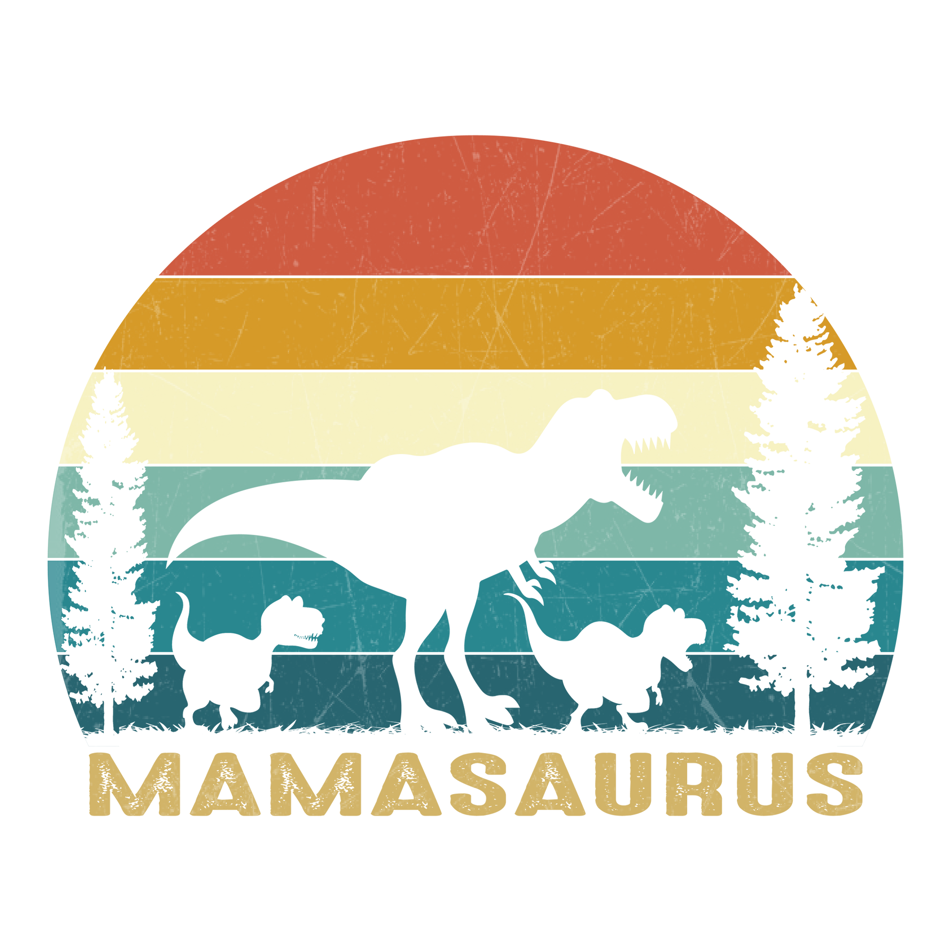 Mamasaurus DTF Transfer