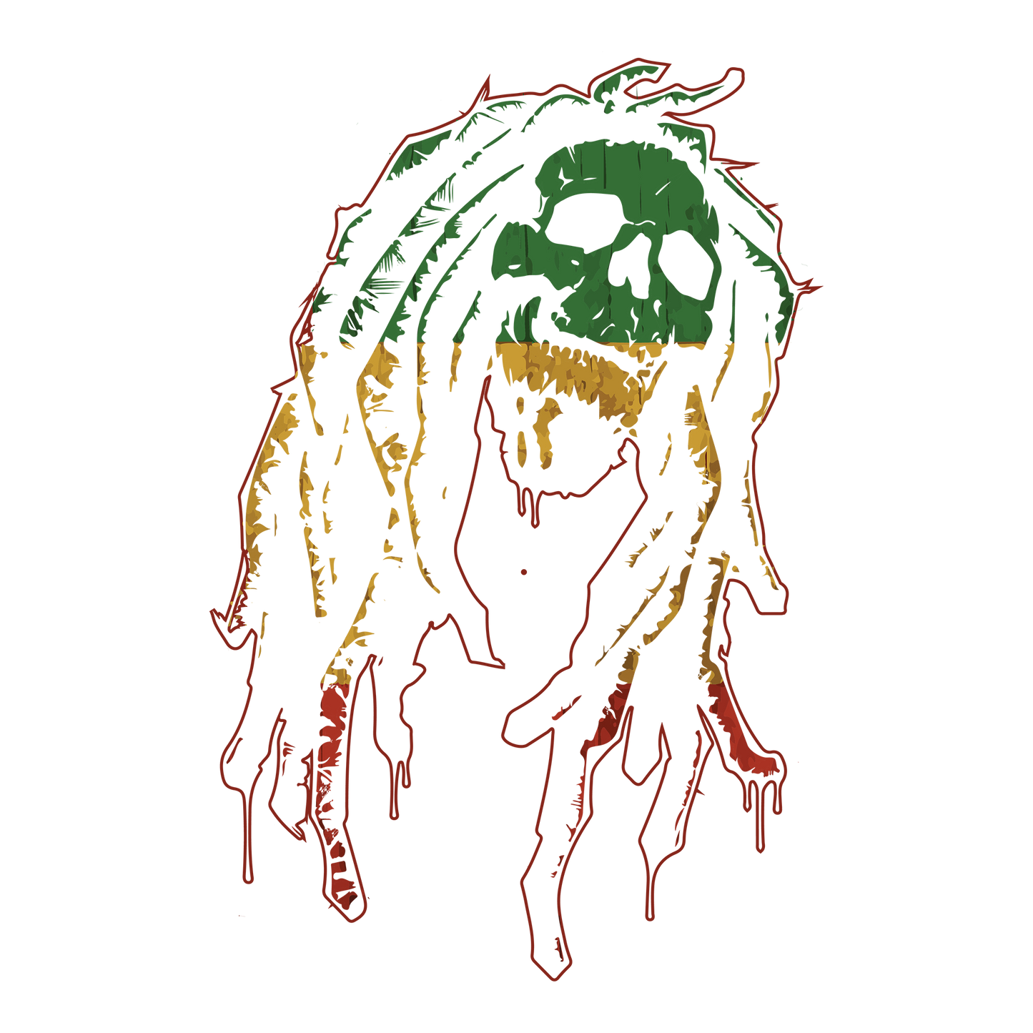 Marley Flag DTF Design