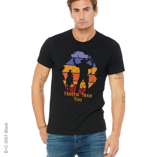 Outlaw DTF Transfer Pressed Shirt