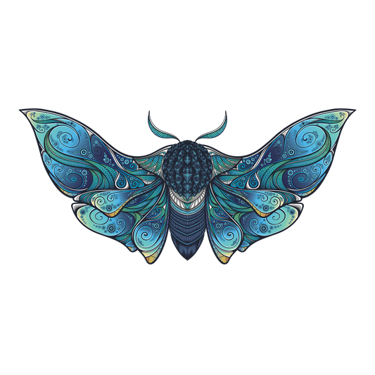 Paisley Butterfly DTF Transfer