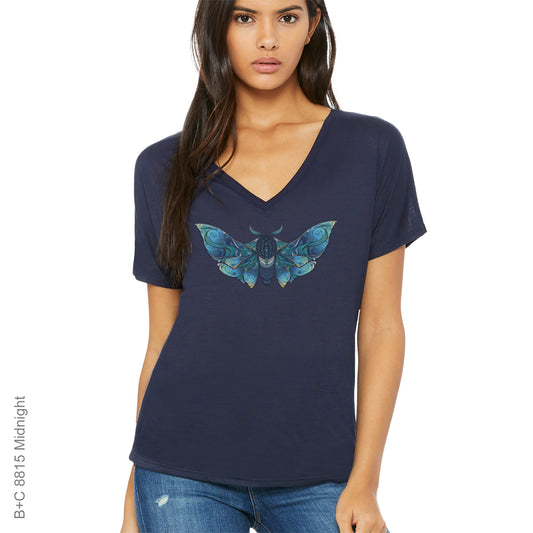 Paisley Butterfly DTF Transfer Tee