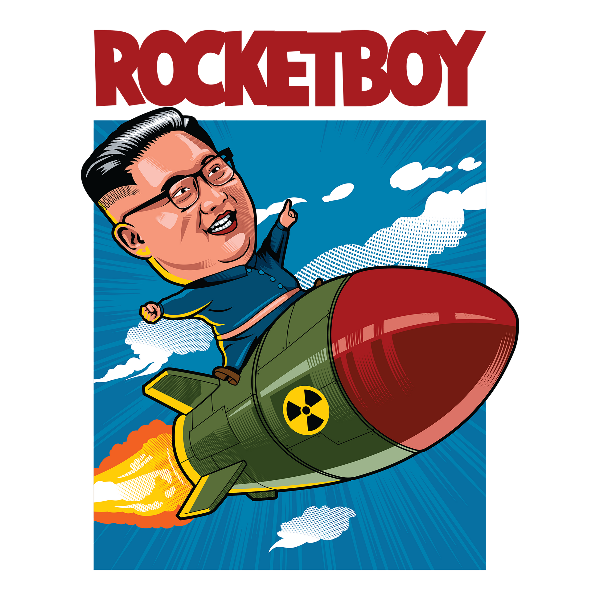 Rocket Boy DTF Transfer
