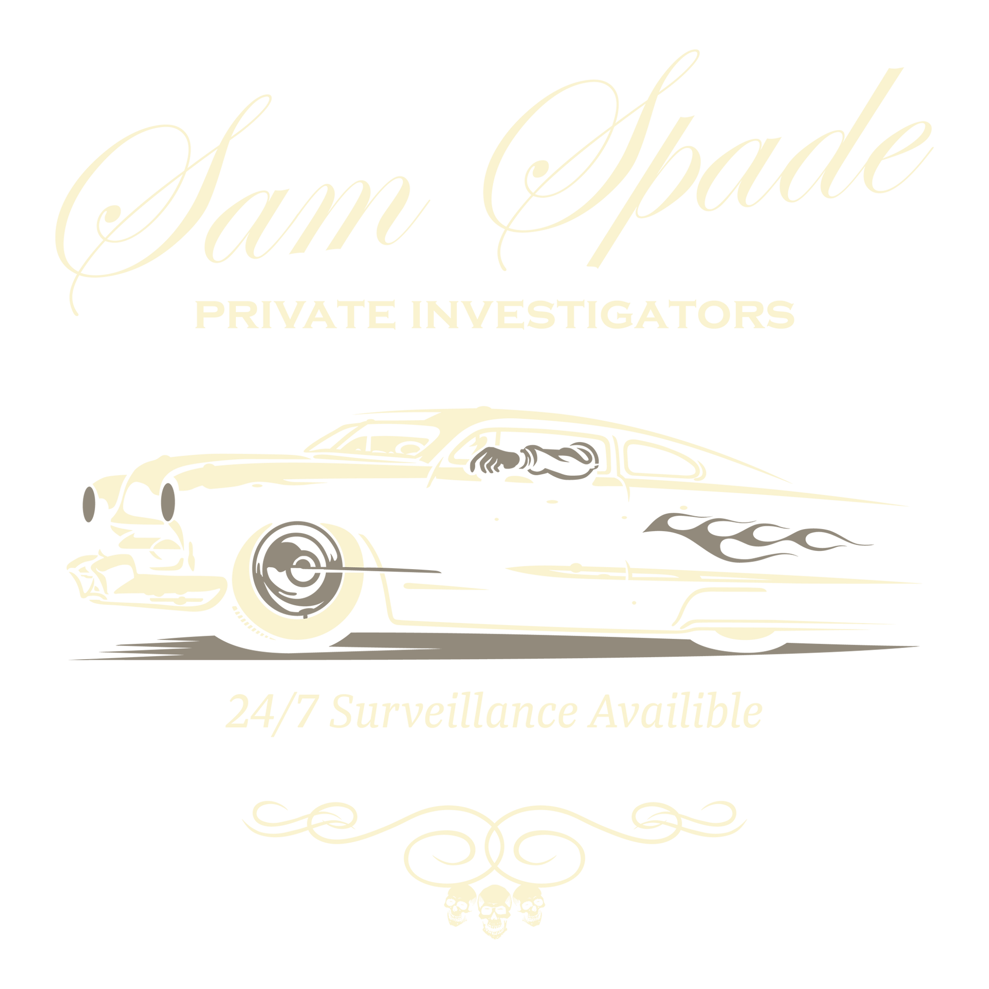Sam Spade DTF Transfer