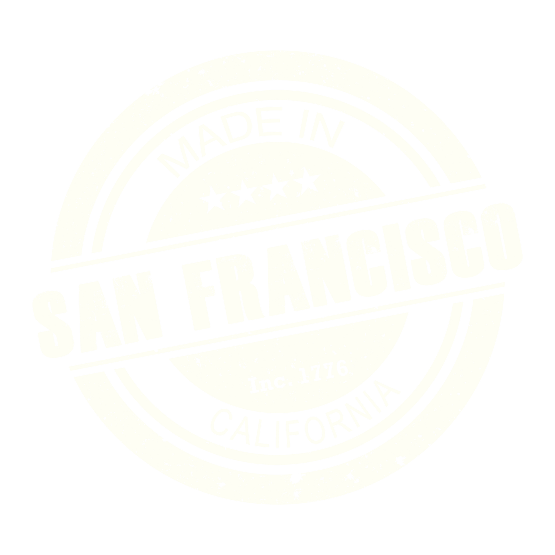 San Francisco Made DTF Transfer