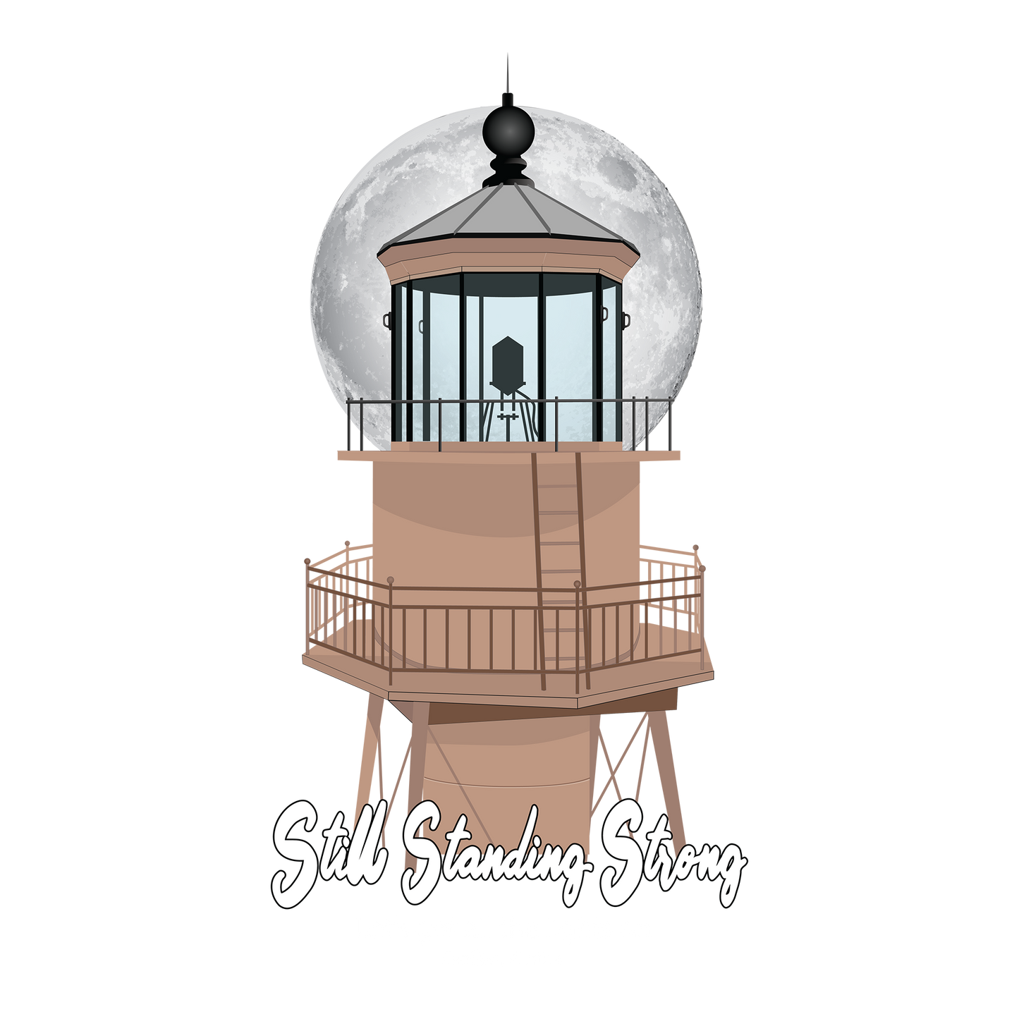 Sanibel Lighthouse DTF Design