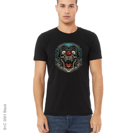 Scary Clown DTF Pressed Shirt
