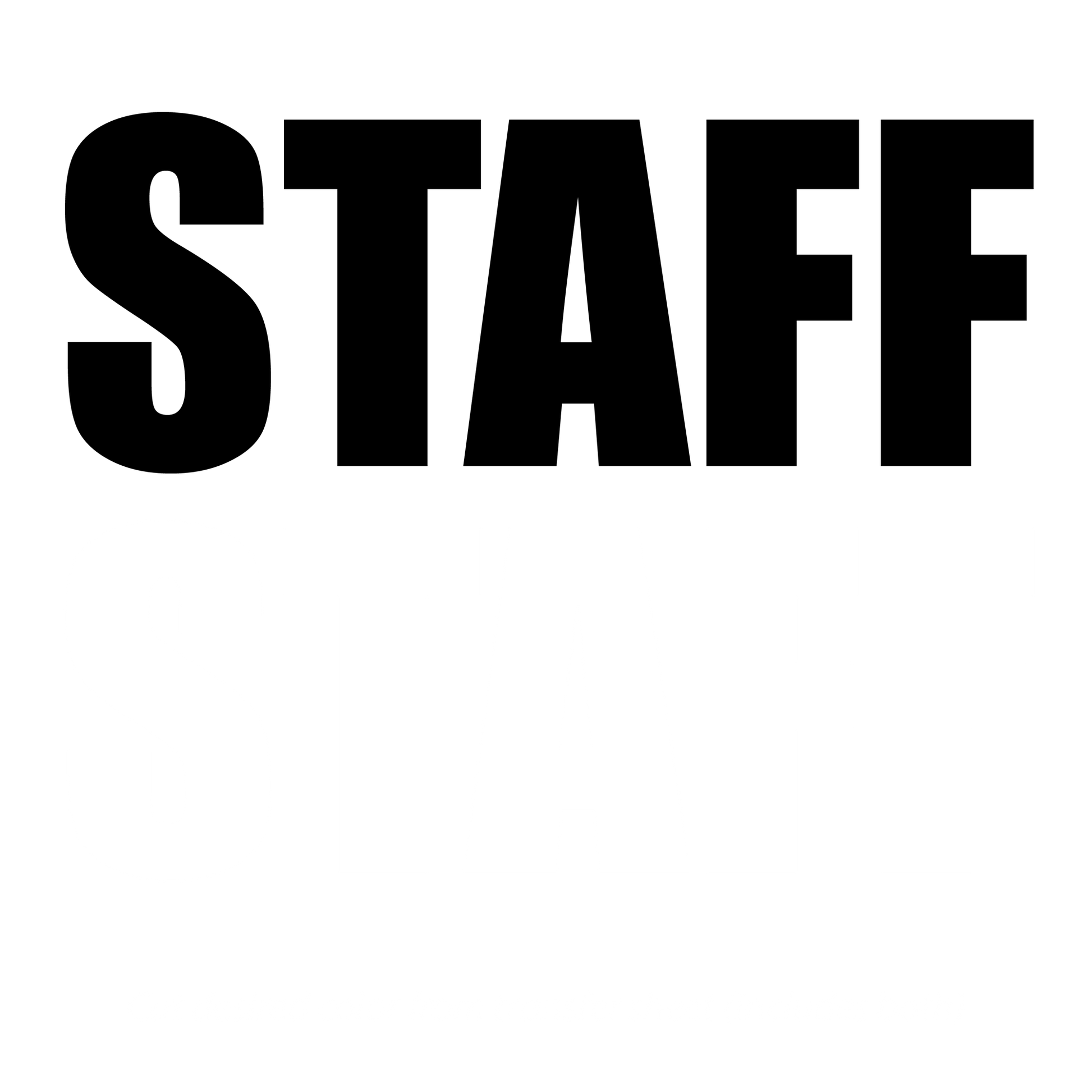 Staff Event DTF Design