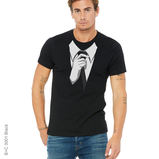Suit and Tie DTF Tee