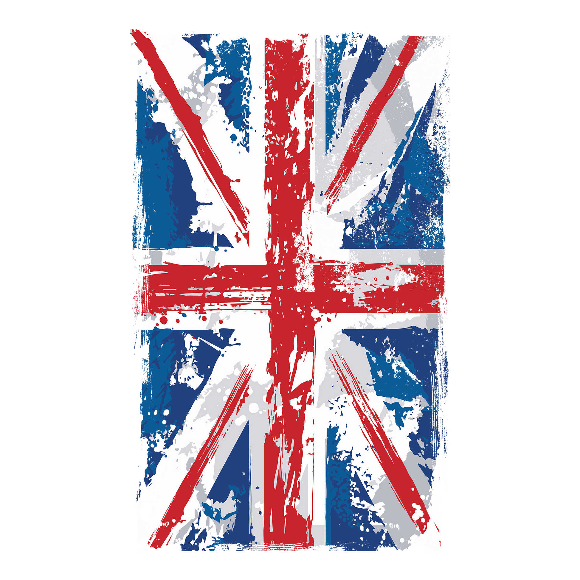 UK Flag DTF Transfer