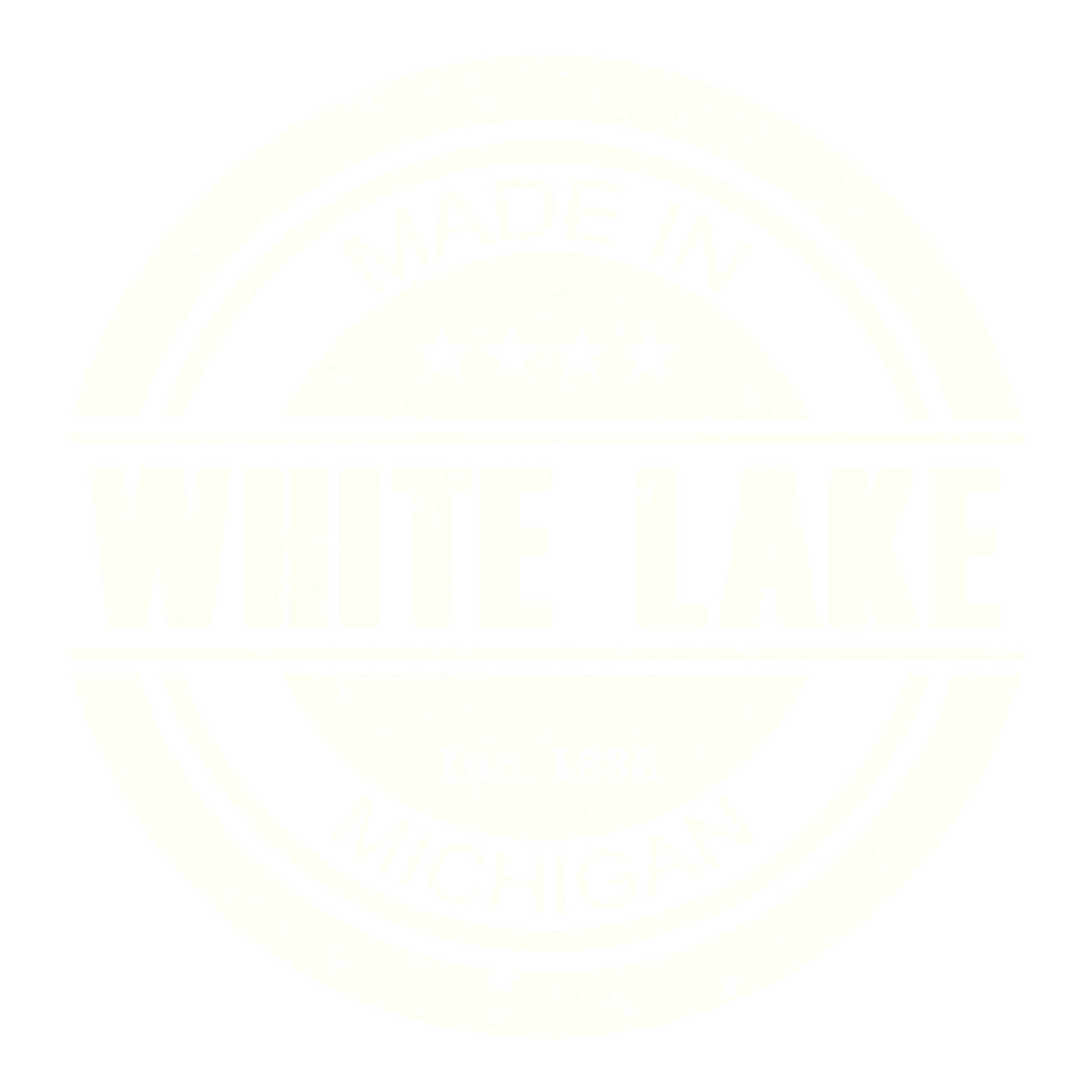 White Lake Made DTF Transfer